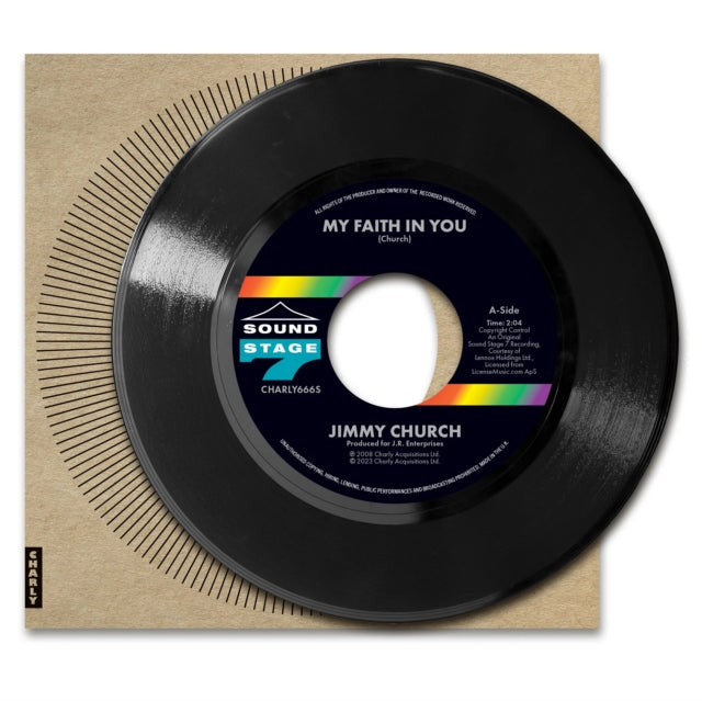 JIMMY CHURCH - My Faith In You - Vinyl Record 7
