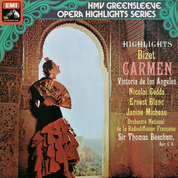Victoria De Los Ange - Highlights - Bizet Carmen - Used Vinyl Record