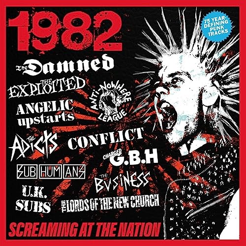 VARIOUS ARTISTS - 1982 - SCREAMING AT THE NATION - 3CD CLAMSHELL BOX 3