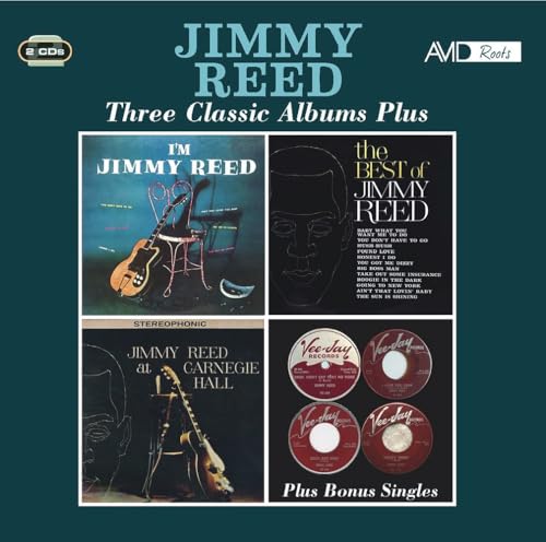 JIMMY REED - Three Classic Albums Plus (Im  / The Best Of  /  At Carne
