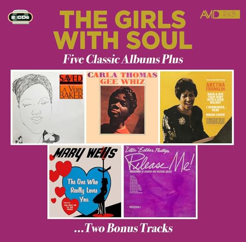 LAVERN BAKER / CARLA - Girls With Soul - Five Classic Albums Plus (Sav