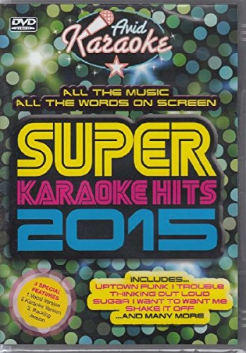 Super Karaoke Hits 2015 - New DVD