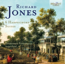 FRANCESCO FORNASARO - JONES 6 HARPSICHORD SUITES - CD