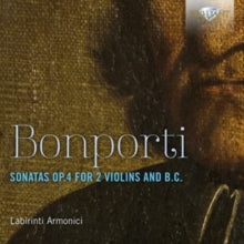 LABIRINTI ARMONICI - BONPORTI SONATAS OP.4 FOR FOR - CD