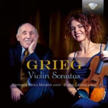 GERMANA PORCU MORANO - GRIEG VIOLIN SONATAS - CD