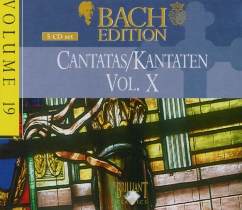 Johann Sebastian Bac - Cantatas = Kantaten Vol. X - New CD