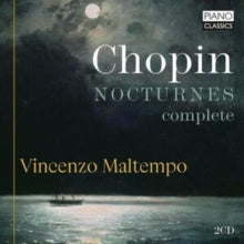 VINCENZO MALTEMPO - CHOPIN NOCTURNES COMPLETE - New CD