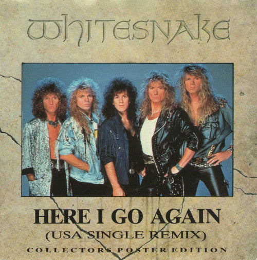 Whitesnake - Here I Go Again (USA Single Remix) - Used Vinyl Record 7