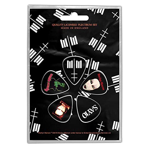Marilyn Manson - Plectrum Pack: MM (Retail Pack) - hoodies