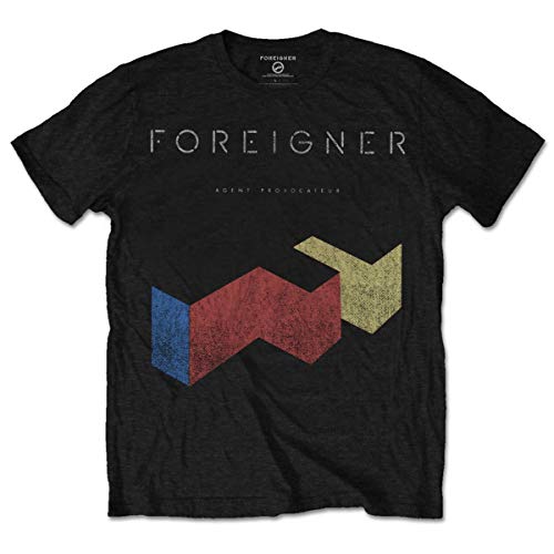 Foreigner - tshirt - Unisex - Short Sleeves - XX-Large