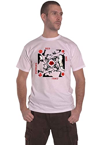 RED HOT CHILI PEPPER - BSSM (WHITE) - tshirt - Size XXL - New T Shirt