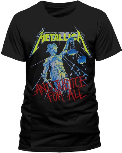 METALLICA - AND JUSTICE FOR - tshirt - Size L - New T Shirt
