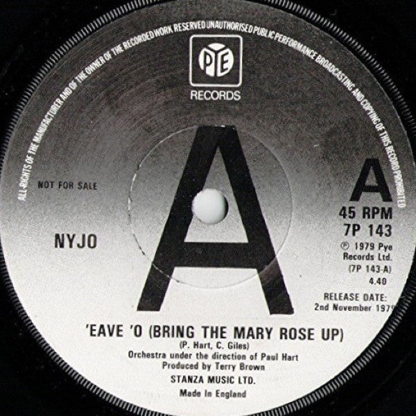 National Youth Jazz - 'Eave 'O (Bring The Mary Rose Up) - Use