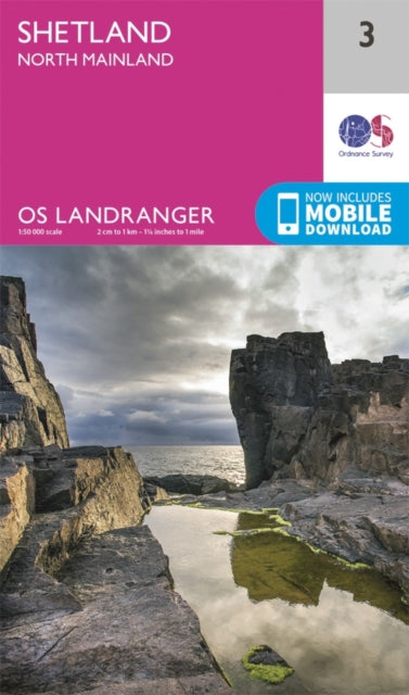 Ordnance Survey - Shetland - North Mainland : 003 - New Sheet map