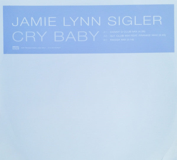 Jamie Lynn Sigler - Cry Baby - Used Vinyl Record 12"