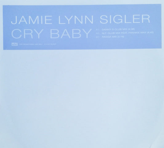 Jamie Lynn Sigler - Cry Baby - Used Vinyl Record 12"
