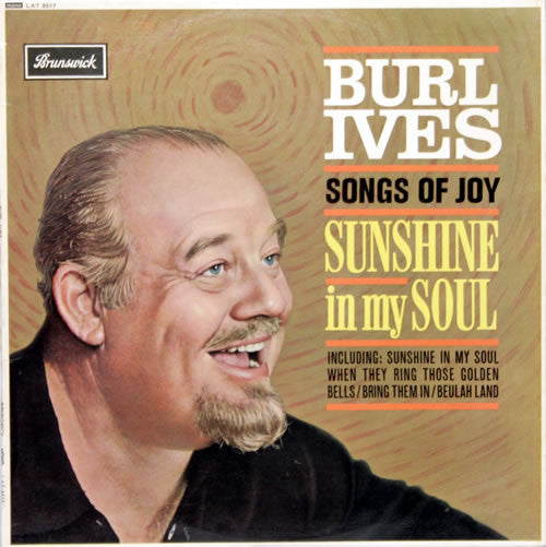 Burl Ives - Songs Of Joy - Sunshine In My Soul - Used Vinyl Record