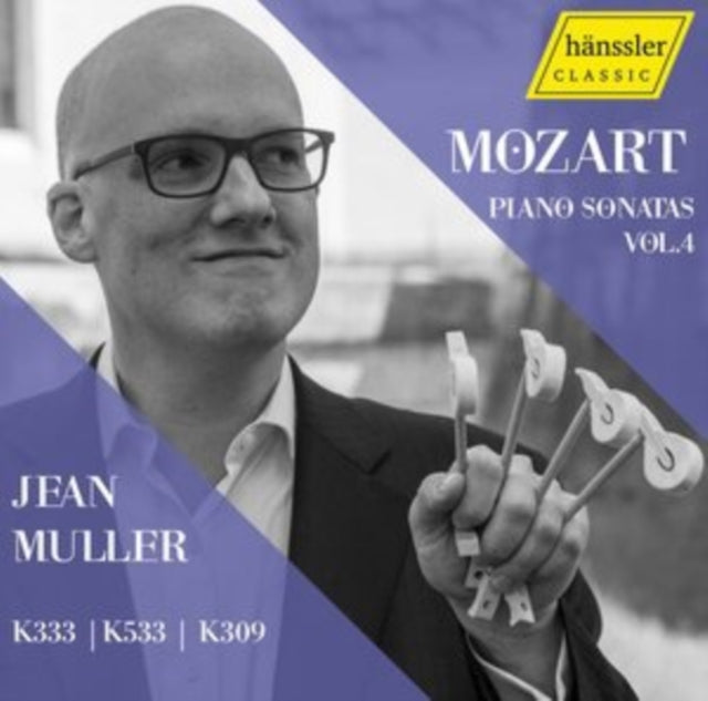 JEAN MULLER - MOZART PIANO SONATAS  VOL. 4 - CD