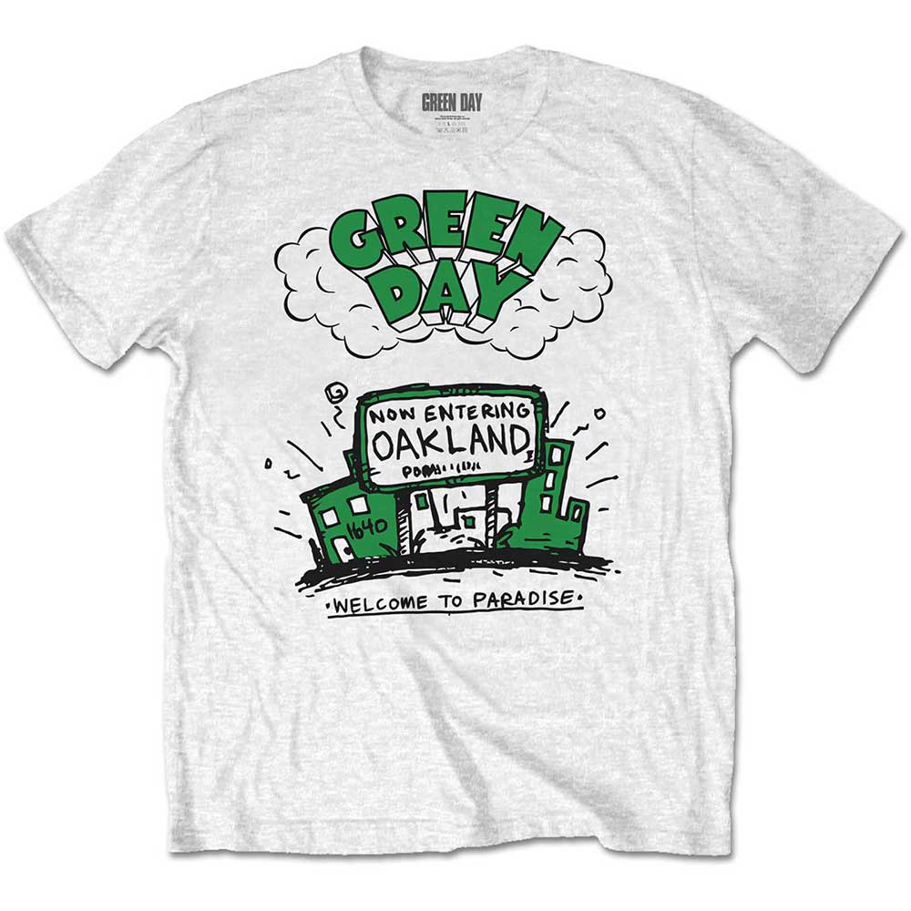 Green Day - tshirt - Kids - Short Sleeves - 7-8 Years