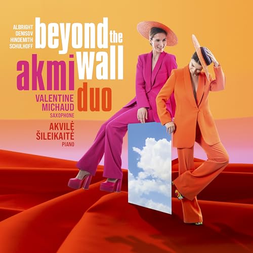 Valentine Michaud, Akvile Sileikaite (AkMi Duo) - Beyond The Wall CD  RE