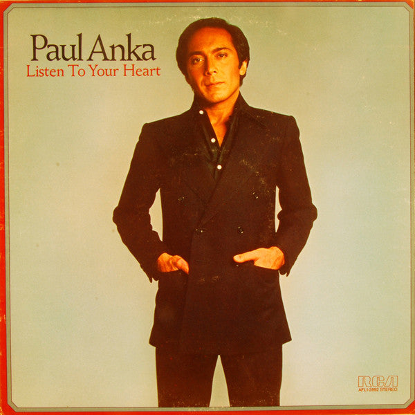 Paul Anka - Listen To Your Heart - Used Vinyl Record
