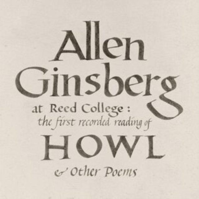 GINSBERG ALLEN - AT REED COLLEGE THE FIRST REC - Vinyl Record