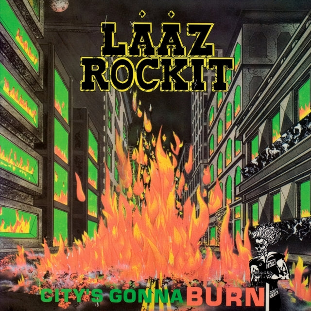 LAAZ ROCKIT - CITY'S GONNA BURN - Vinyl Record