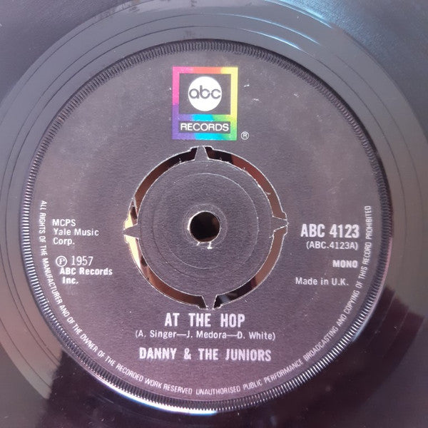 Danny & The Juniors - At The Hop - Used Vinyl Record 7"