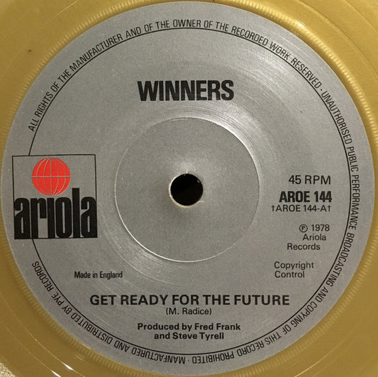 Winners - Get Ready For The Future - Used Vinyl Record 7"