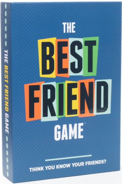 Best Friend Game - New Paperback