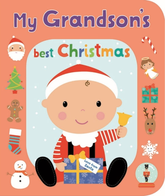 It's Christmas Grandson - Hardback