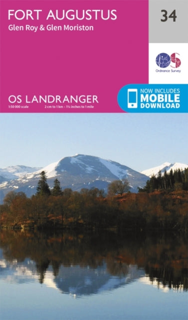 Ordnance Survey - Fort Augustus, Glen Roy & Glen Moriston : 034 - New
