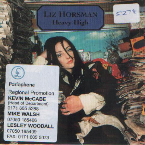 Liz Horsman - Heavy High - Used CD
