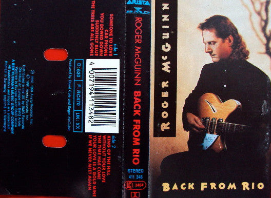 Roger McGuinn - Back From Rio - Used Cassette