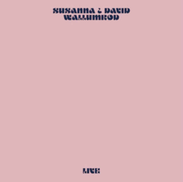 SUSANNA & DAVID WALL - LIVE - Vinyl Record VL