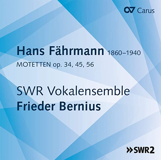 SWR VOKALENSEMBLE; B - HANS FAHRMANN MOTETS - CD
