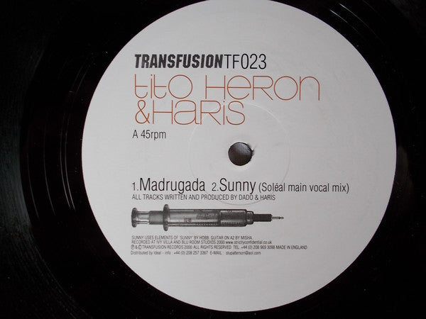 Tito Heron - Sunny - Used Vinyl Record 12"