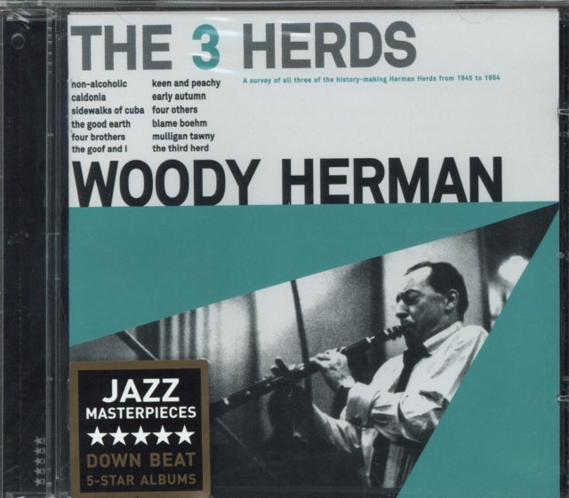 WOODY HERMAN - HERMAN WOODY / THE 3 HERDS - CD ALBUM