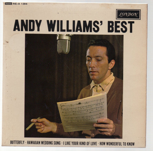 Andy Williams - ' Best - Used Vinyl Record 7"