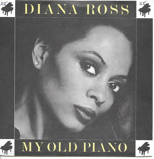 Diana Ross - My Old Piano - Used Vinyl Record 7"