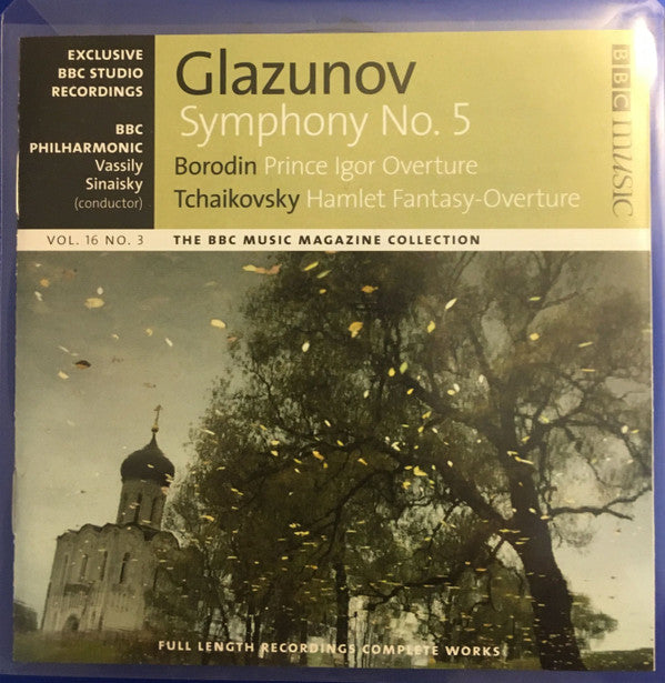 Alexander Glazunov - Symphony No. 5 / Prince Igor Overture / Hamlet F