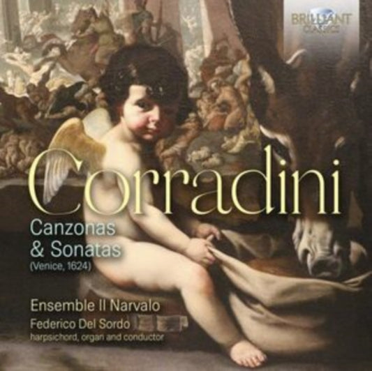 ENSEMBLE IL NARVALO/ - CORRADINI CANZONAS & SONATAS - CD