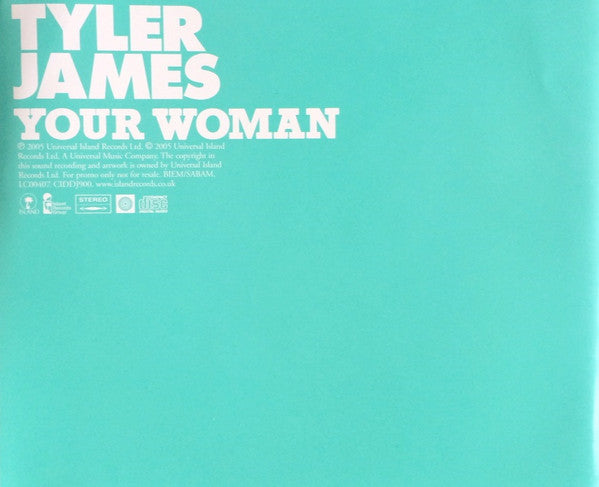 Tyler James - Your Woman - Used CD