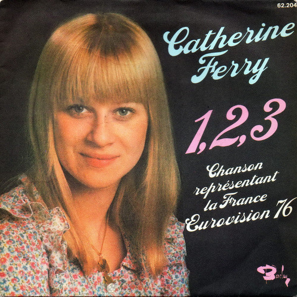Catherine Ferry - 1, 2, 3 - Used Vinyl Record 7"