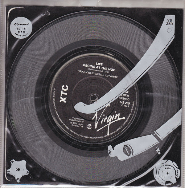 XTC - Life Begins At The Hop - Used Vinyl Record 7"