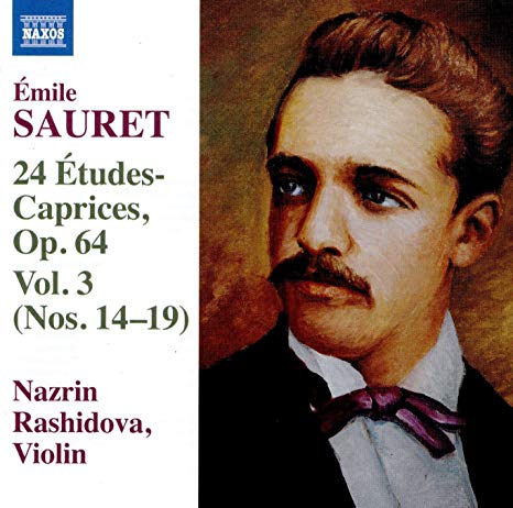 Emile Sauret - Émile Sauret: 24 Études Caprices Op. 64 - CD