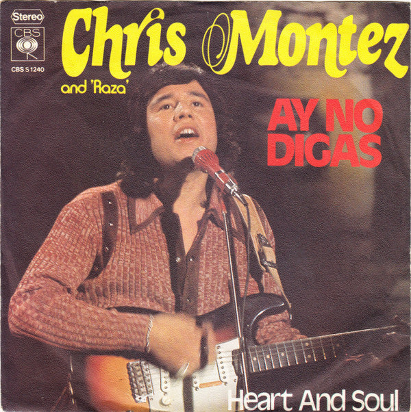 Chris Montez - Ay No Digas - Used Vinyl Record 7"