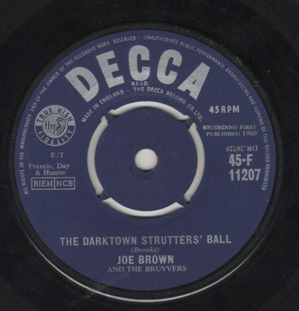 Joe Brown And The Br - Darktown Strutters' Ball - Used Vinyl Record