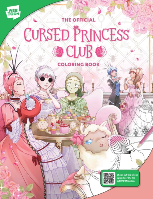 Walter Foster Creati - Official Cursed Princess Club Coloring Book : 4