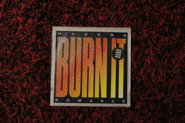 Modern Romance - Burn It - Used Vinyl Record 7"